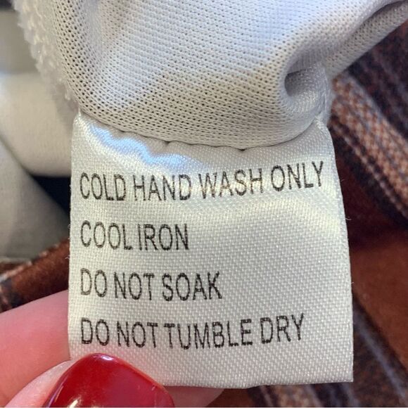 Princess Polly Campbell Pants in Rust Size 8 - Picture 10 of 13